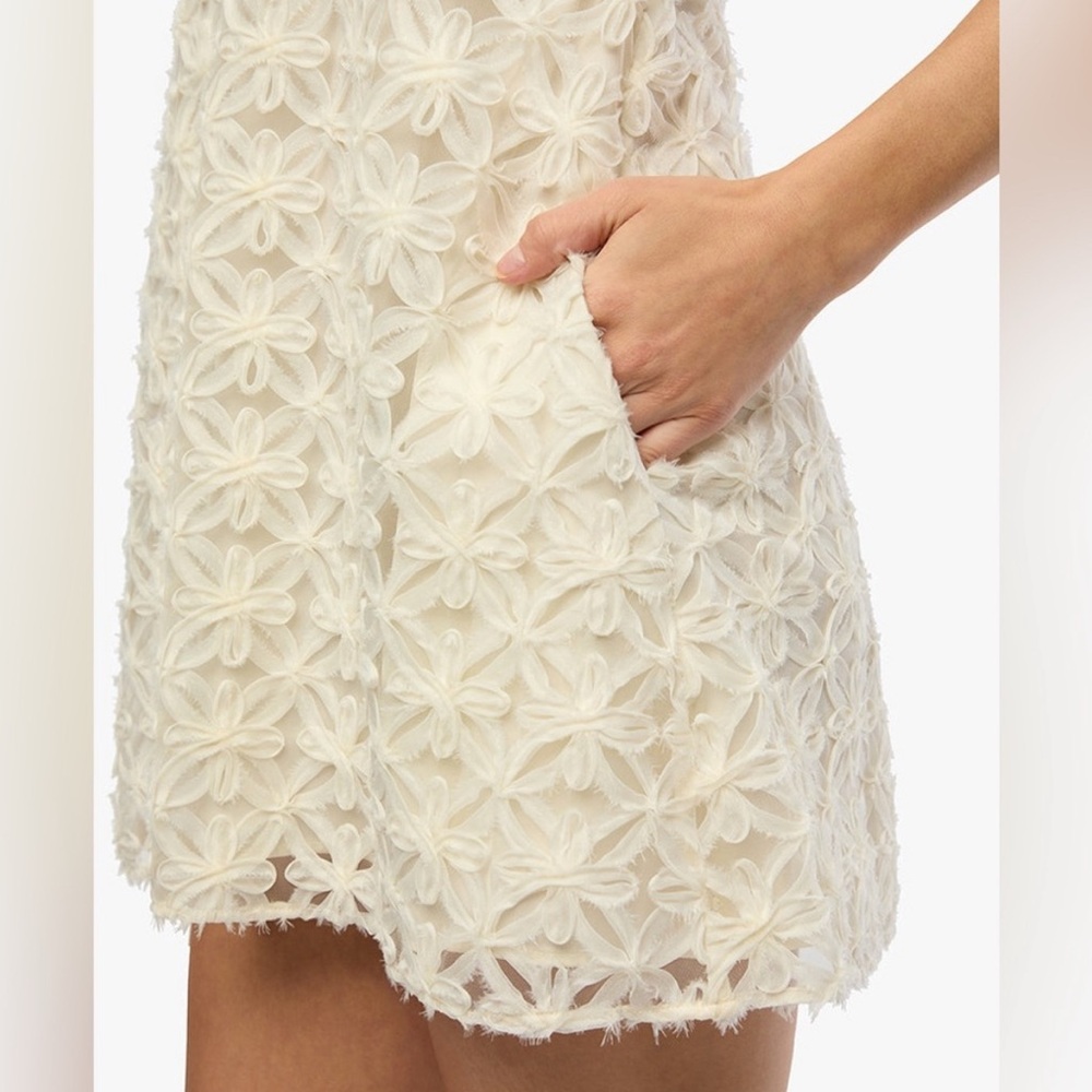 NWT WeWoreWhat A-Line Lace Mini Dress size US6 - Picture 5 of 15